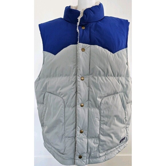 Patagonia Puffer Vest Men's Reversible Bivy Down Vest Size XL - Picture 1 of 11